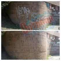 graffiti before and after